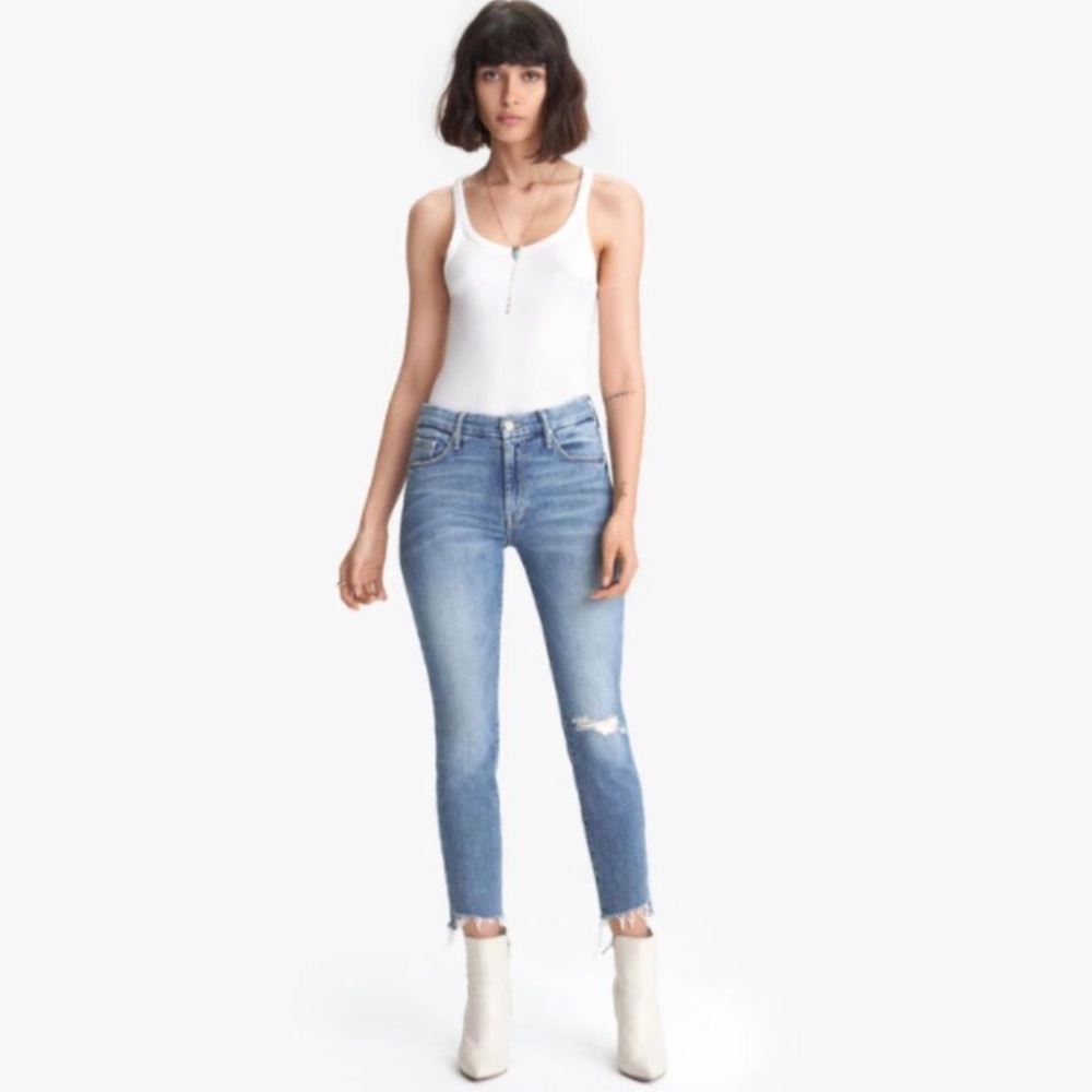 Mother the looker ankle step fray